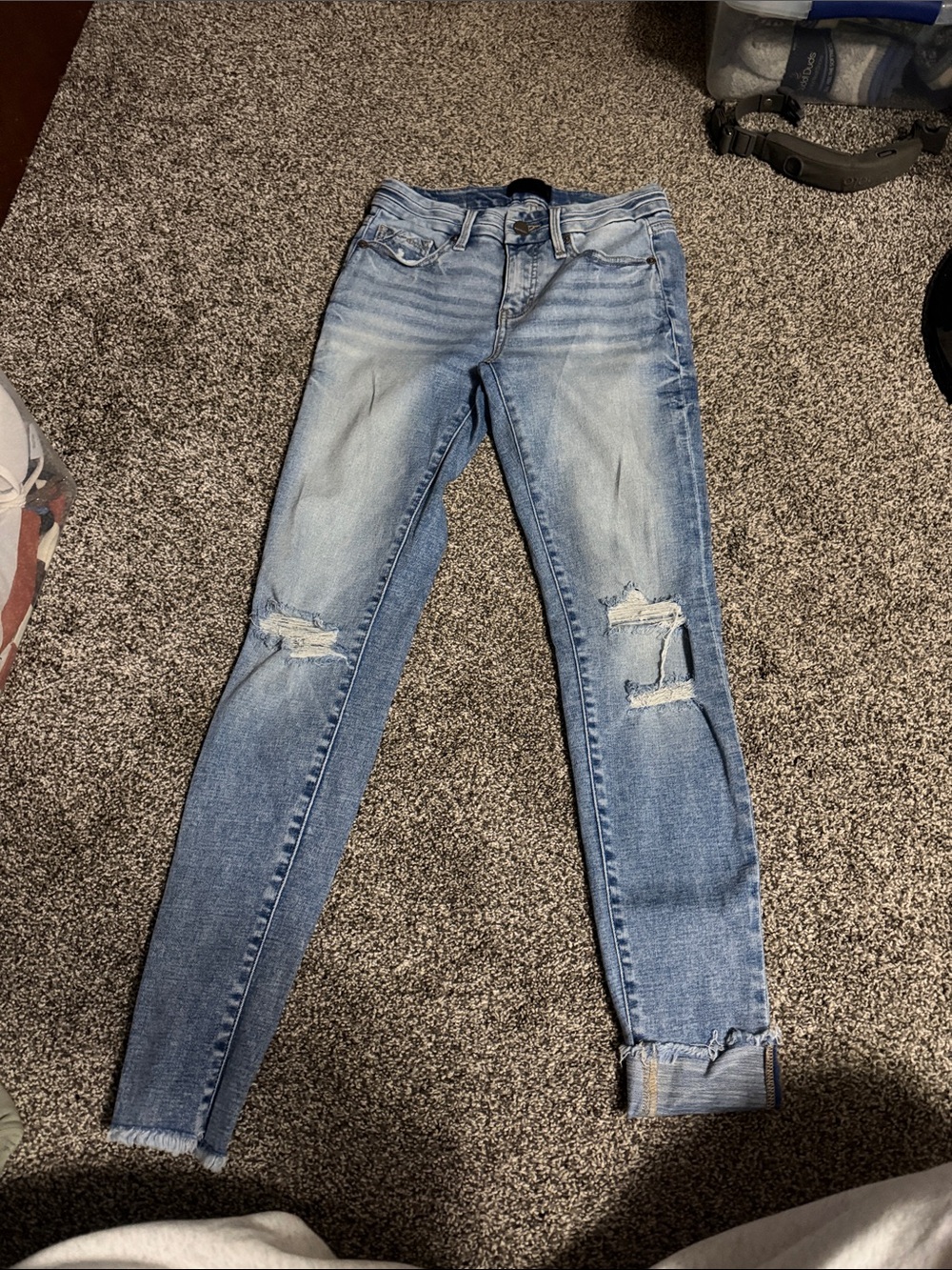 Buckle Black Fit No. 35 Distressed Women's Skinny Jeans